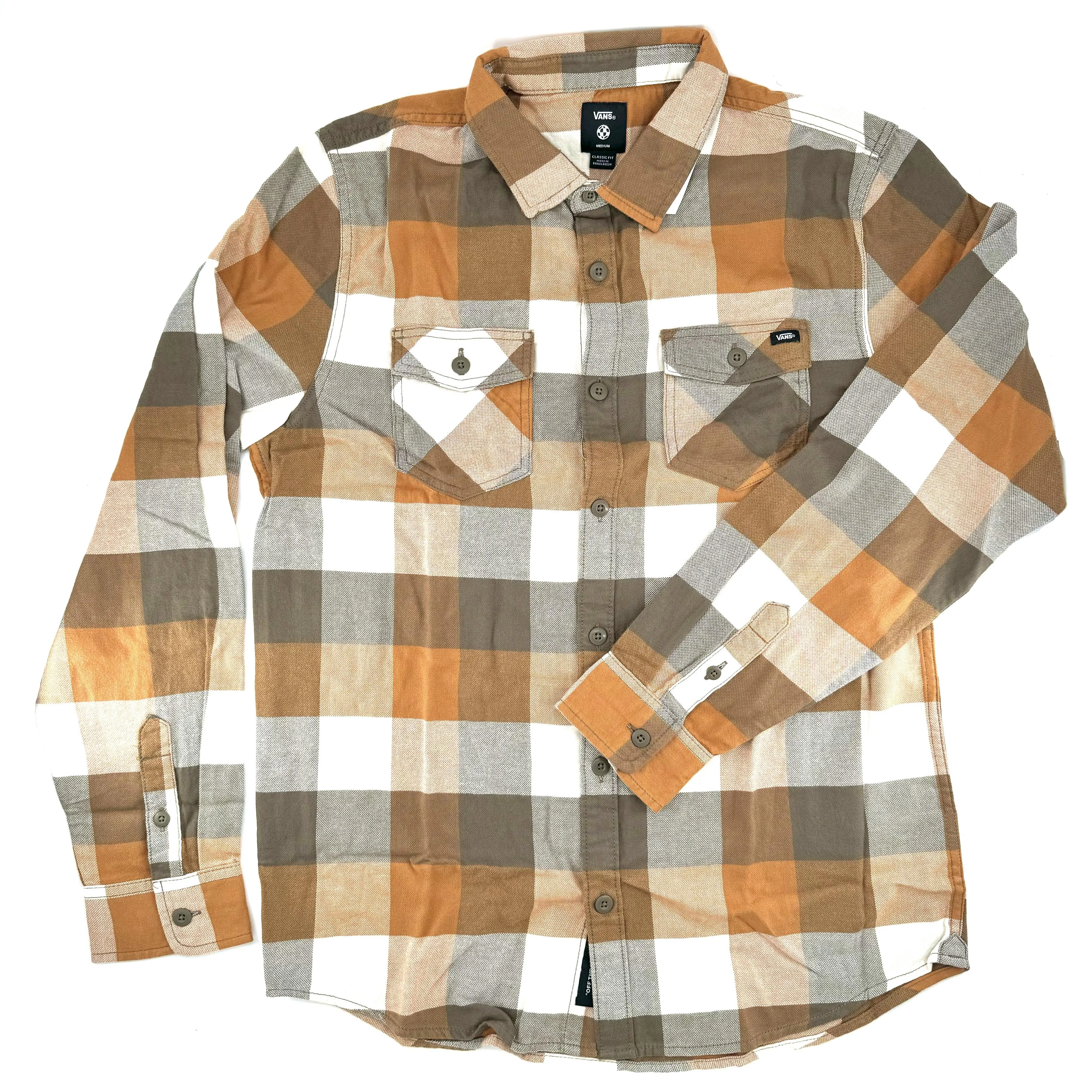 VANS Box Flannel Woven Bungee Cord