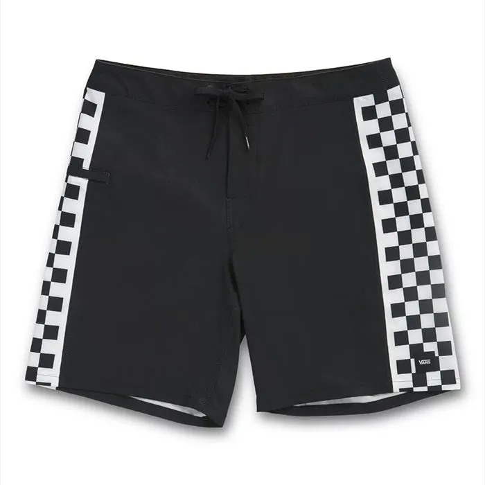 Vans Sidelines Boardshort - Black Checkerboard