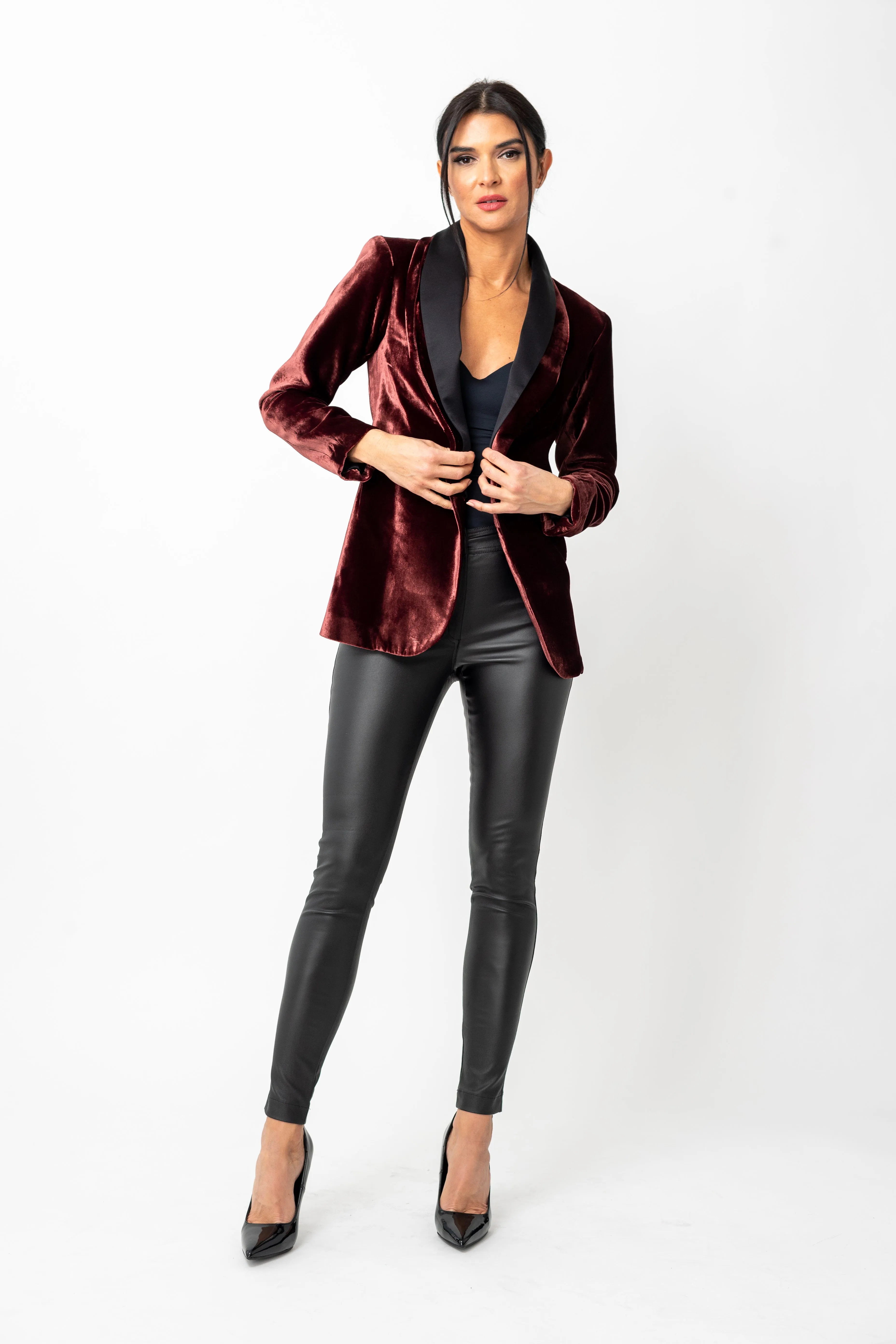 Velvet Tuxedo Jacket