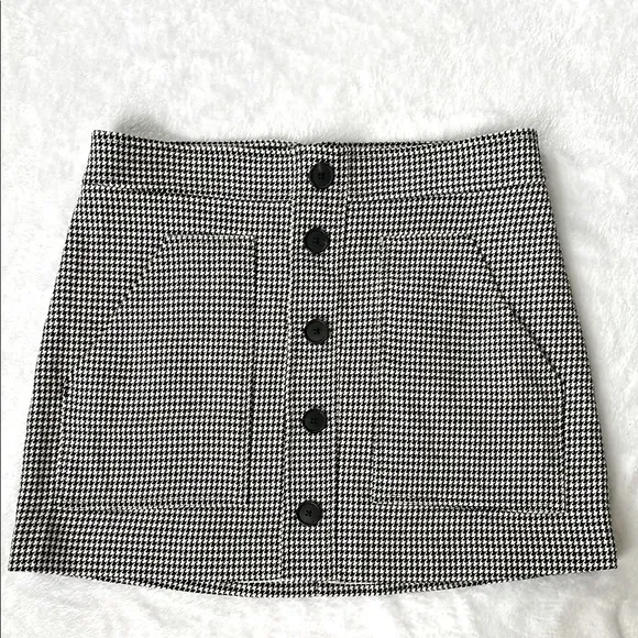 Veronica Beard Women’s Houndstooth Contemporary Office Mini Skirt Size 6