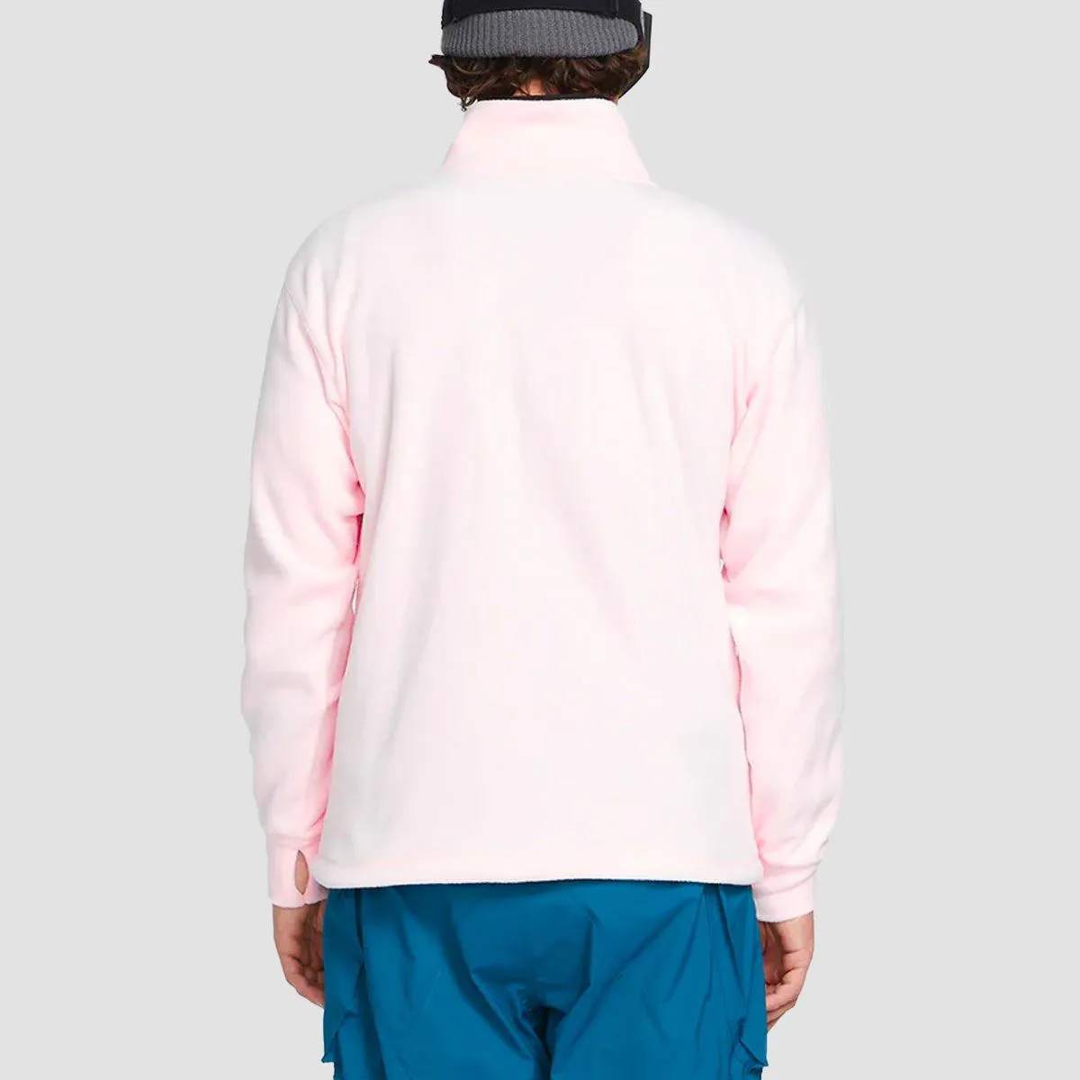 Volcom V-Science 1/2 Zip Snow Mock Neck Fleece Party Pink