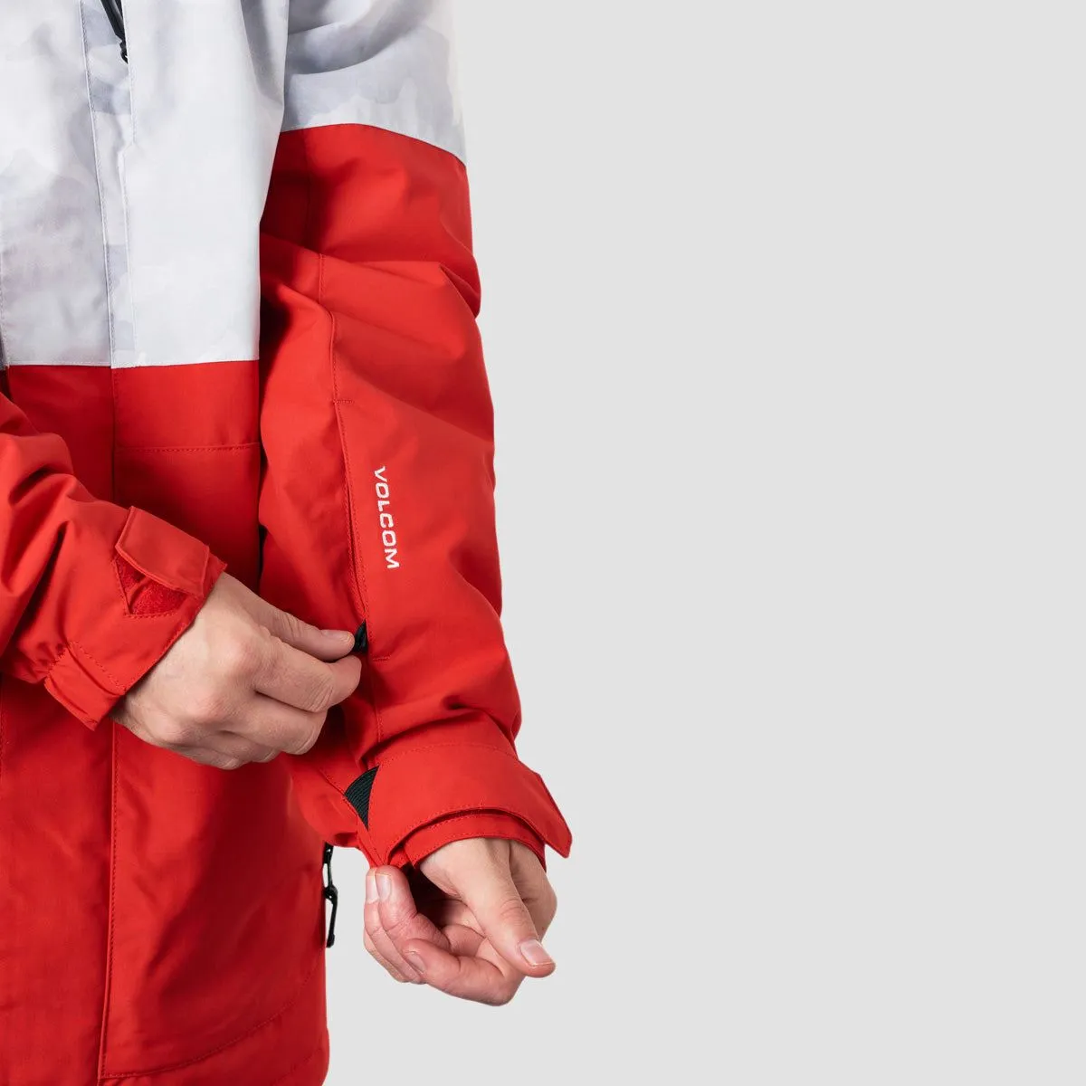 Volcom V.Co Op INS Snow Jacket White Camo