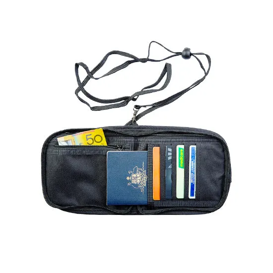 Waist and neck pouch