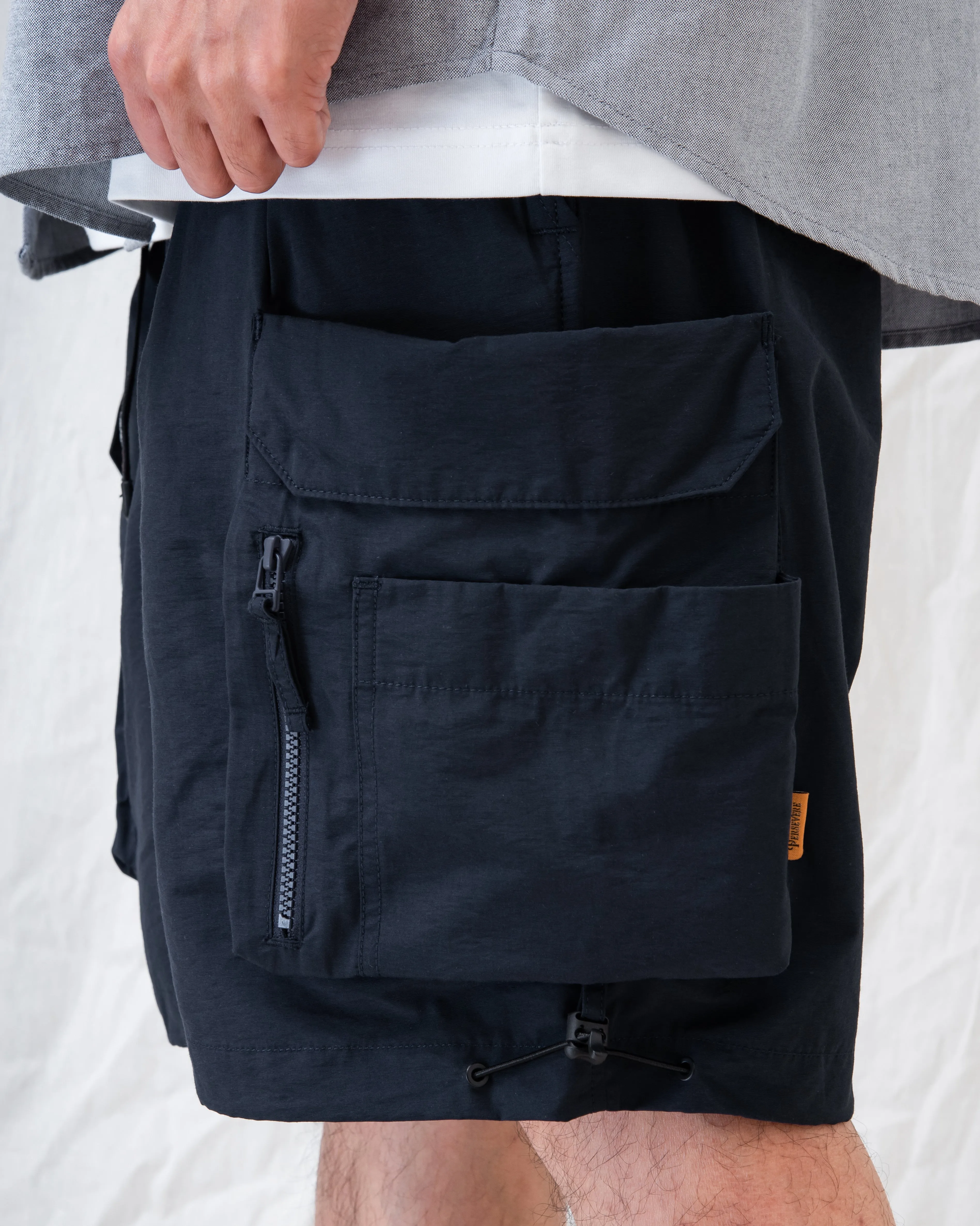 WATER-REPELLENT FUNCTIONAL CARGO SHORTS