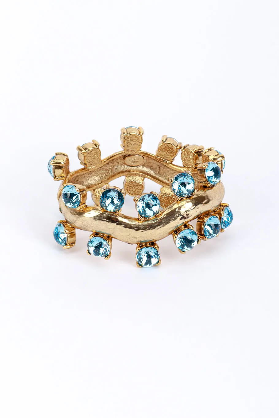 Wavy Crystal Gem Bracelet