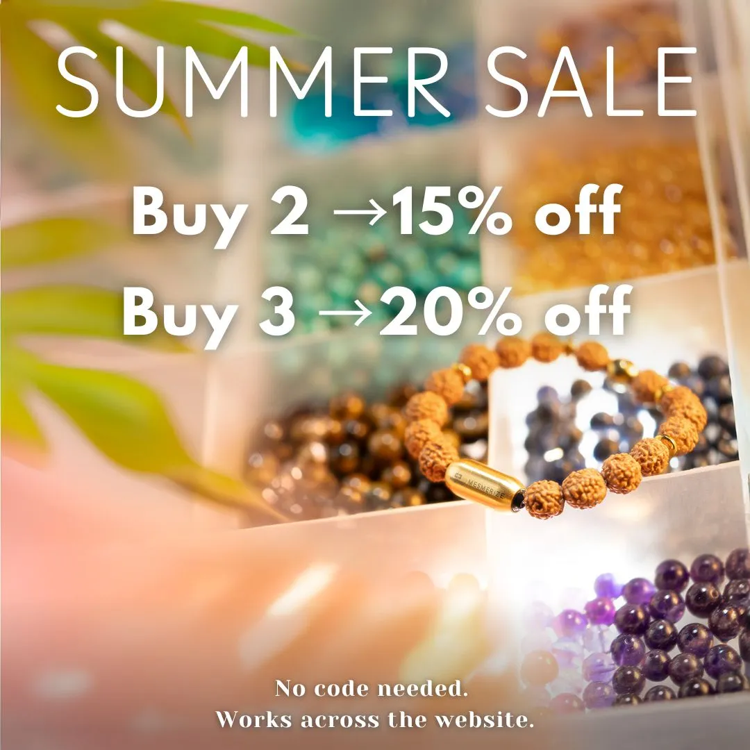 Wellness Gloss Onyx and Amethyst Natural Stone Bracelet With Magsnap 2