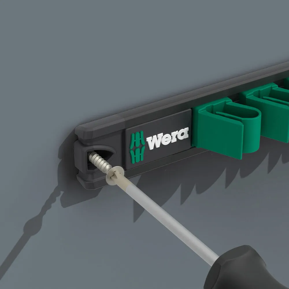 Wera 05020015001 9631 Magnetic rail 6000 Joker 2, Ring ratchet spanner set