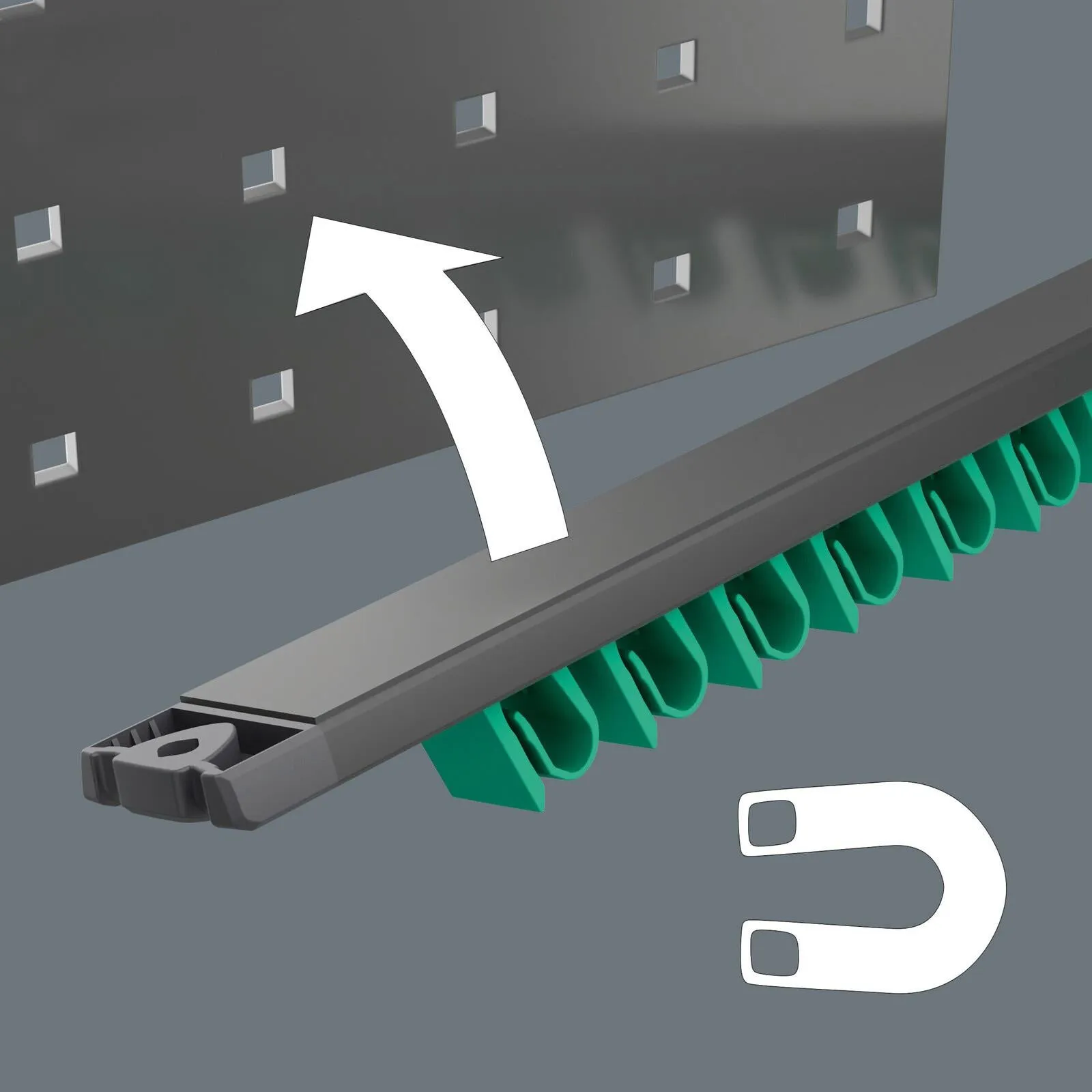 Wera Combination Spanner Wrench Set 6003 Joker 1 9640 Magnetic Rail 11 Pieces 8-19mm