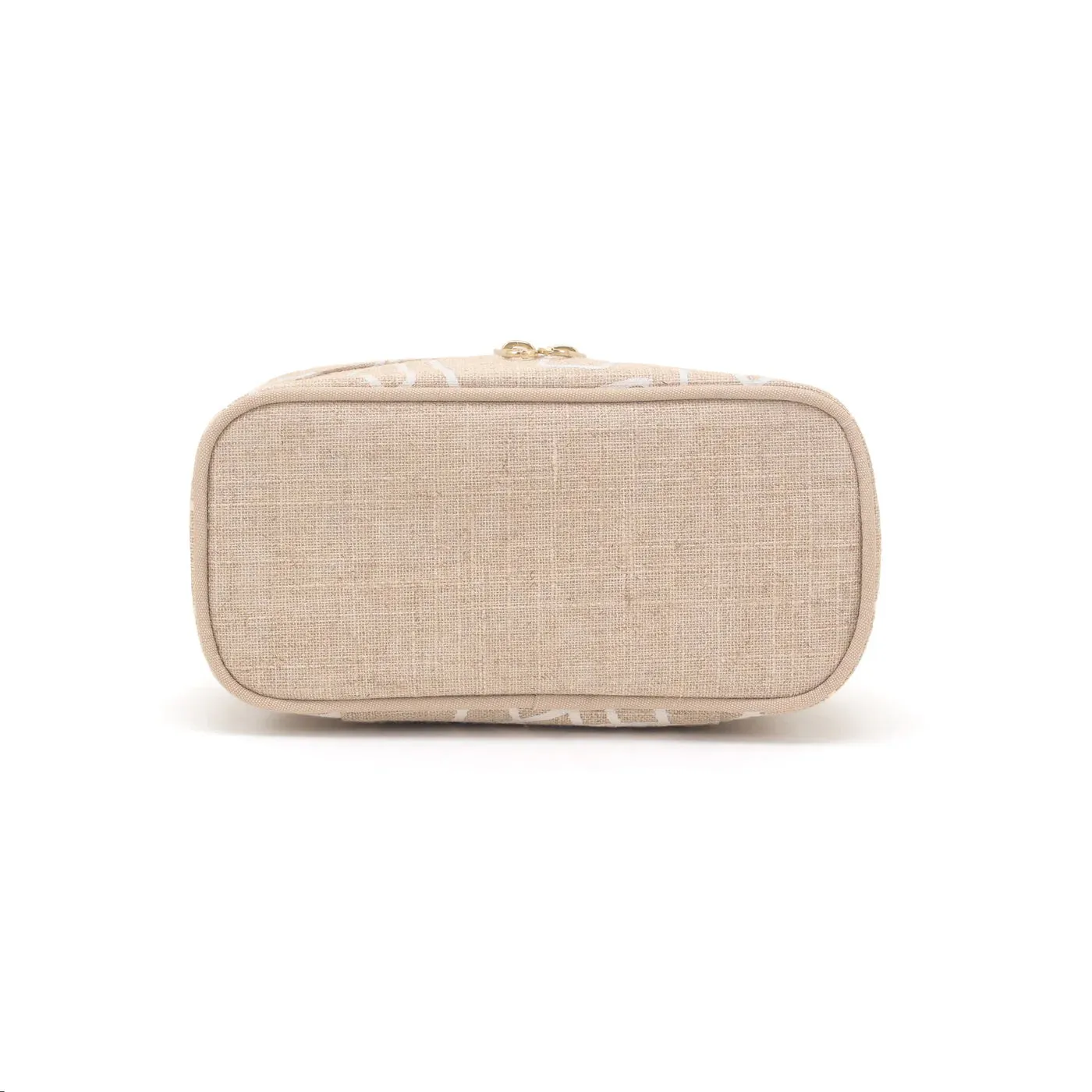 WHITE ABSTRACT LINES PETITE BEAUTY POCHE