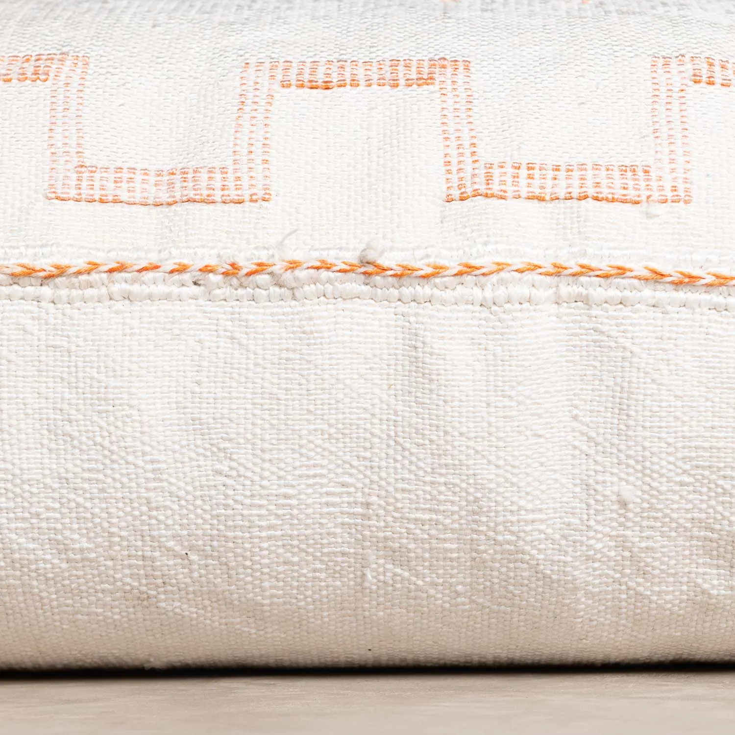 White Cactus silk pillow cover