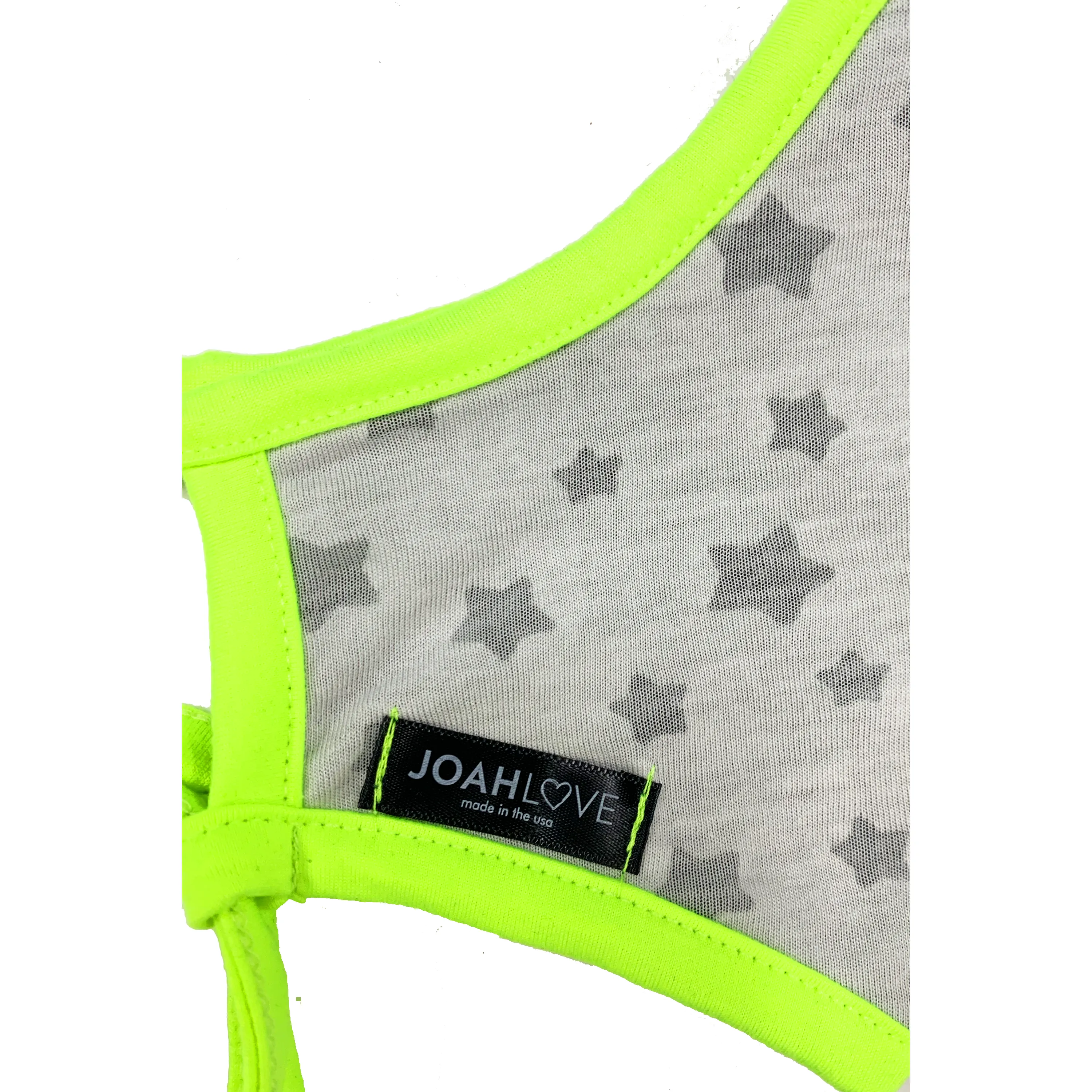White Mini Star | Lime