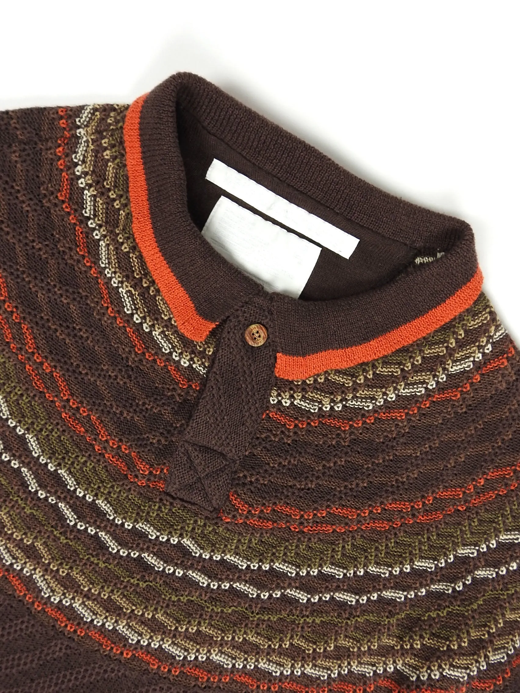 White Mountaineering S/S'12 Knit Polo Size 4