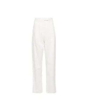White Linen Trousers