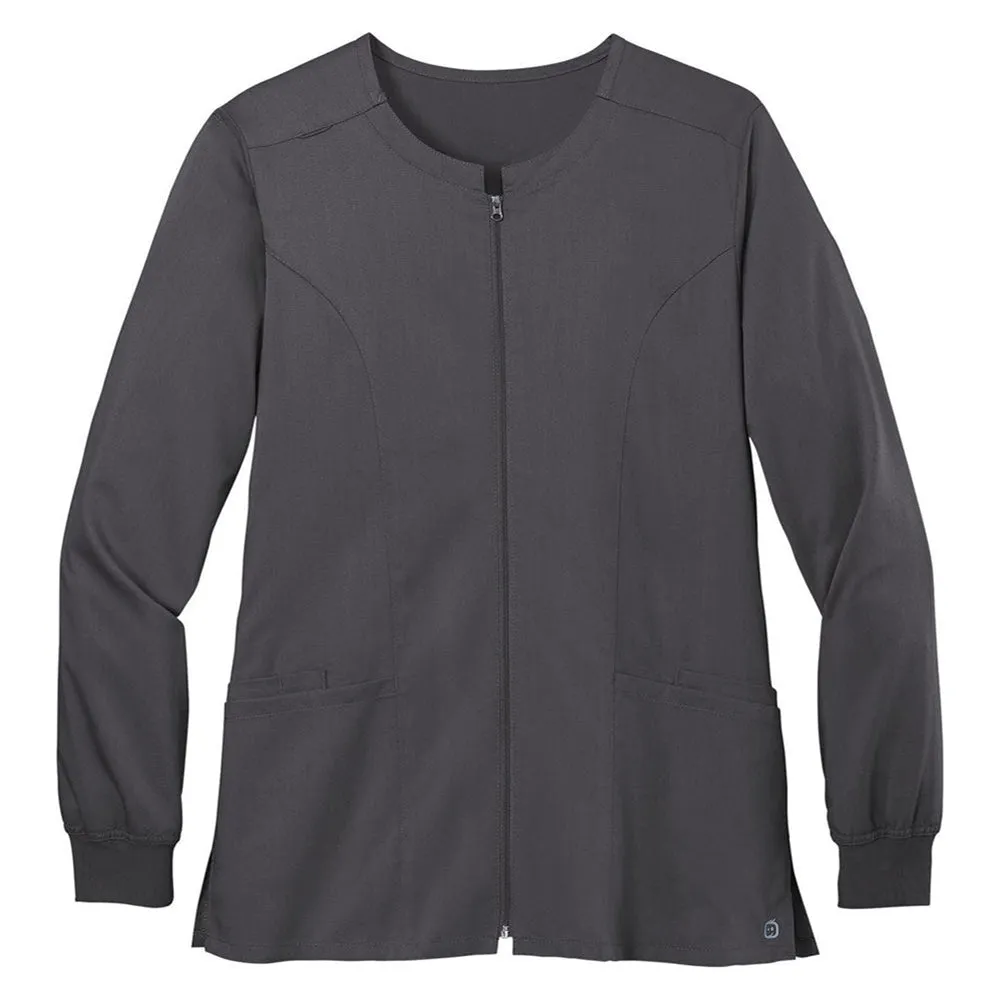 WonderWink® Women's Premiere Flex Full-Zip Scrub Jacket