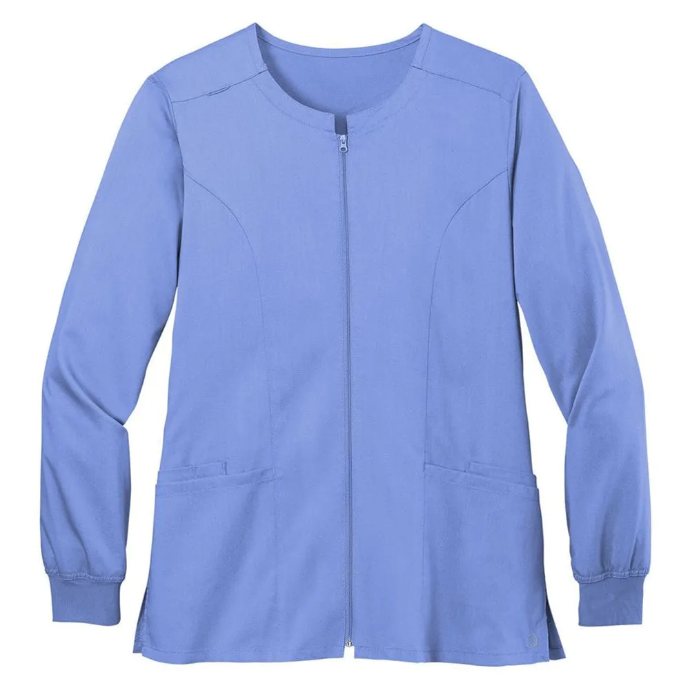 WonderWink® Women's Premiere Flex Full-Zip Scrub Jacket