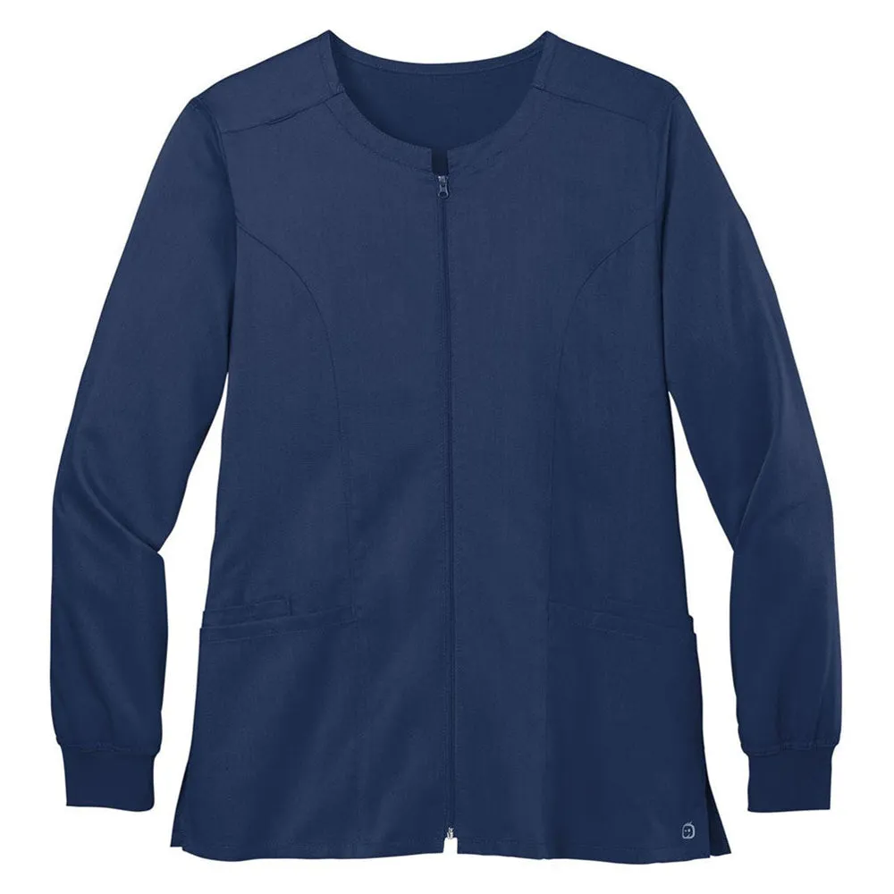 WonderWink® Women's Premiere Flex Full-Zip Scrub Jacket