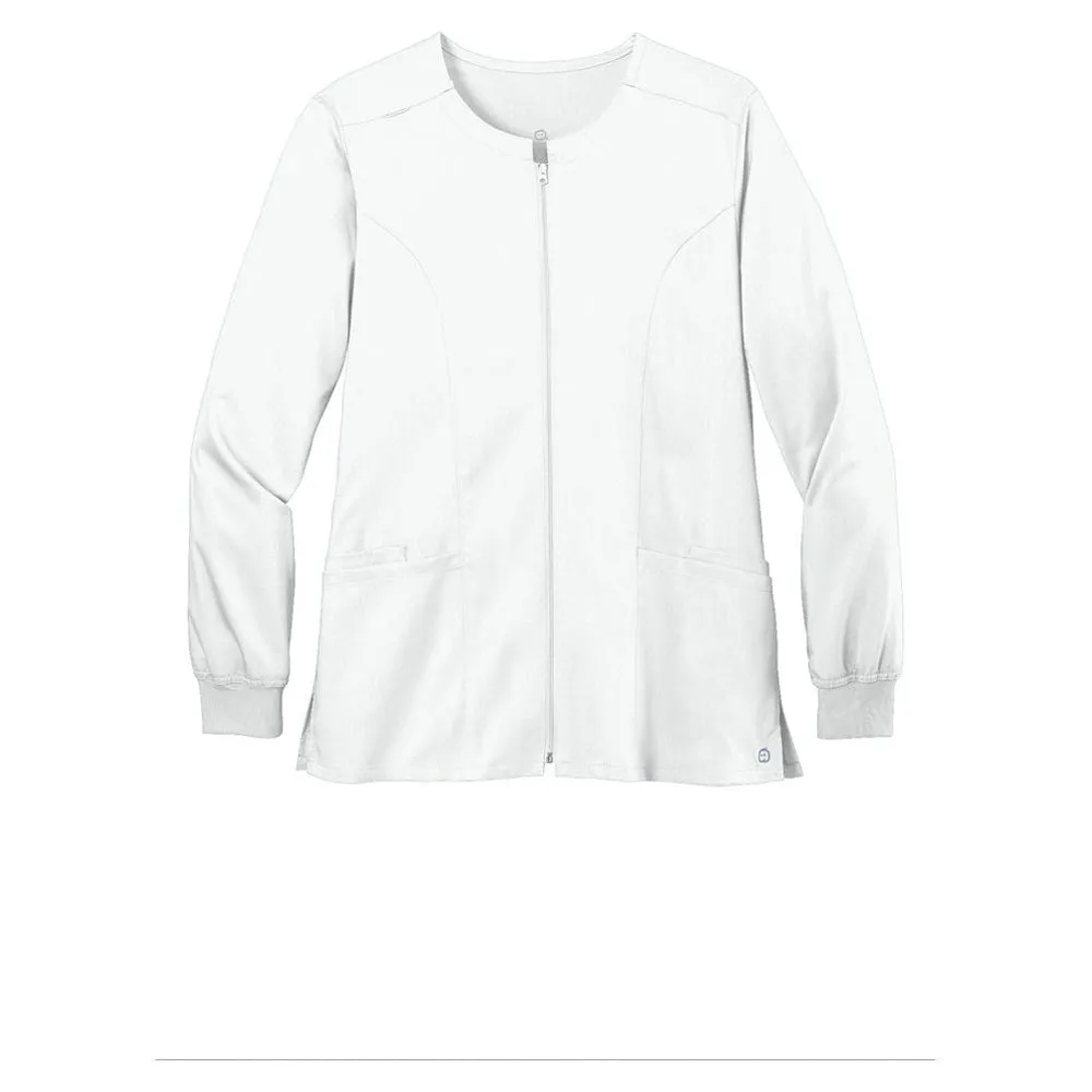 WonderWink® Women's Premiere Flex Full-Zip Scrub Jacket