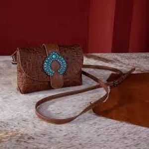 Wrangler Croc Embossed Crossbody Bag