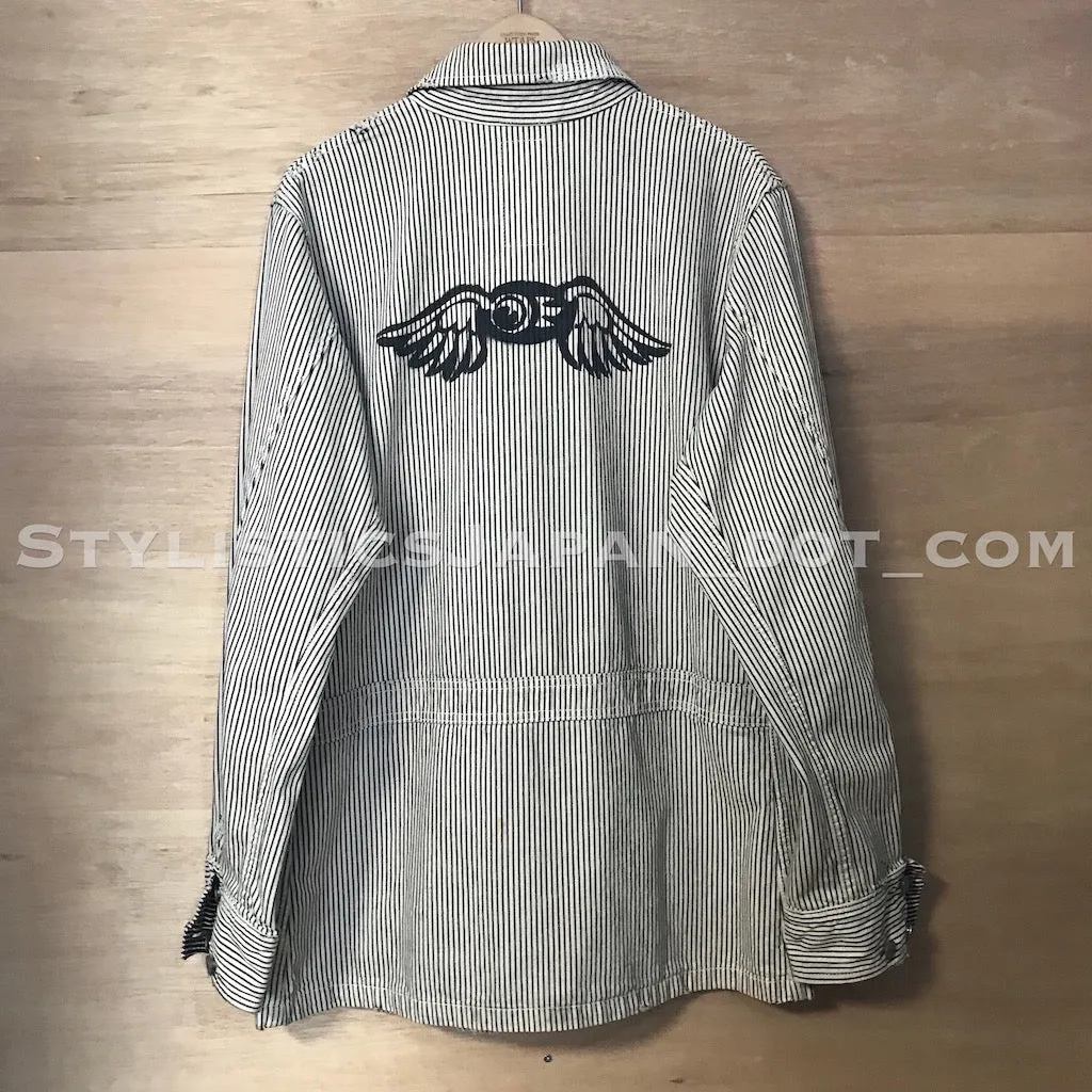 WTaps Extreme Prejudice Doc Smock Jacket White/Brown M/L