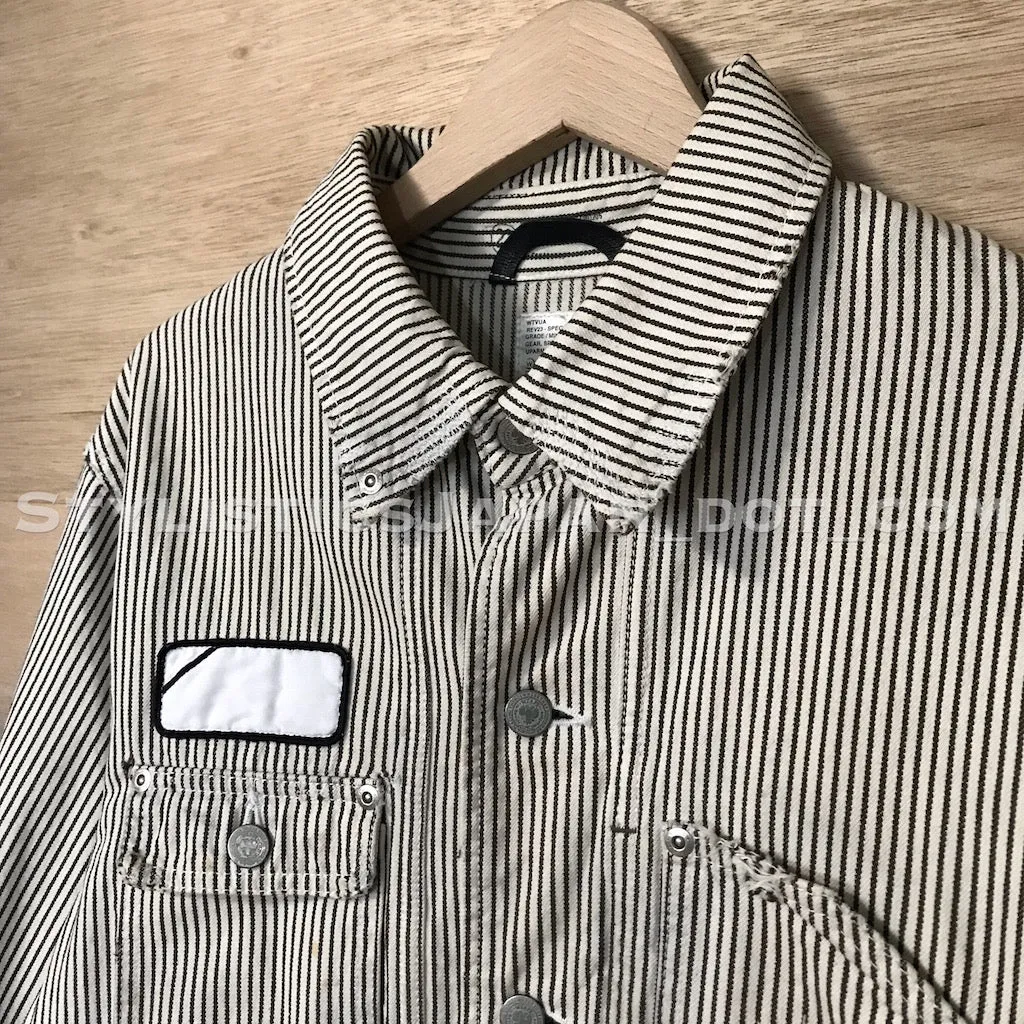 WTaps Extreme Prejudice Doc Smock Jacket White/Brown M/L