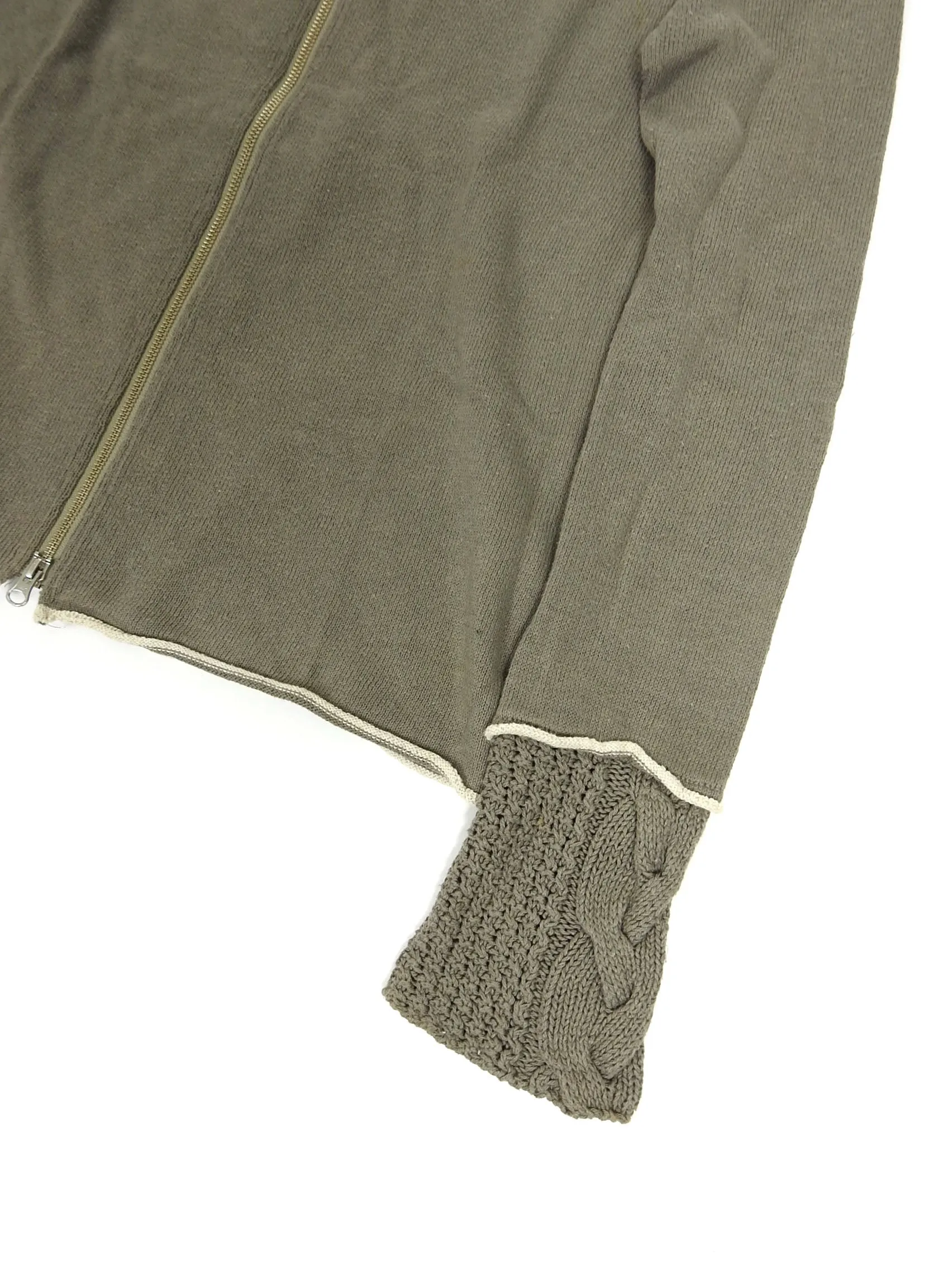 Y’s by Yohji Yamamoto Zip Sweater Size 3