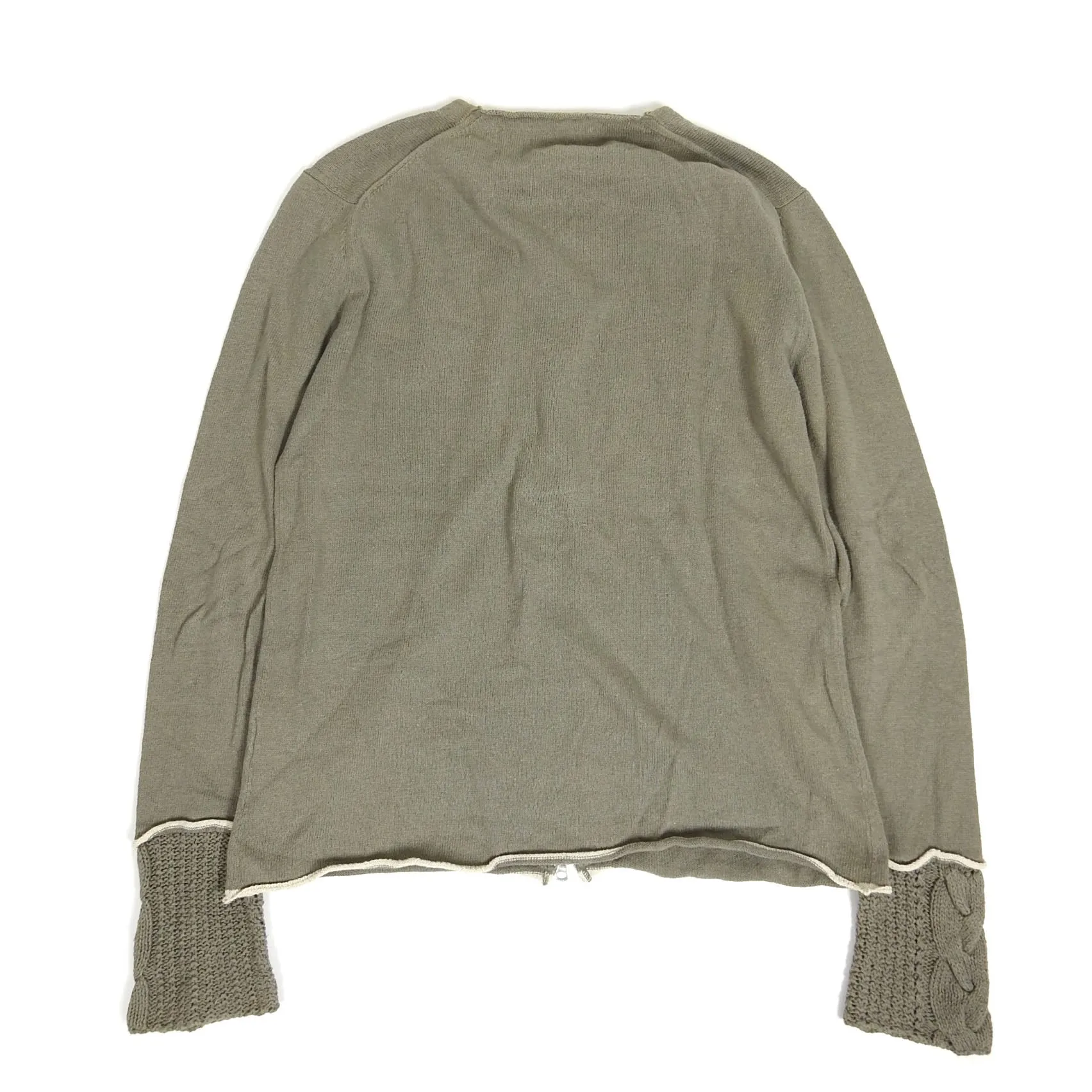 Y’s by Yohji Yamamoto Zip Sweater Size 3