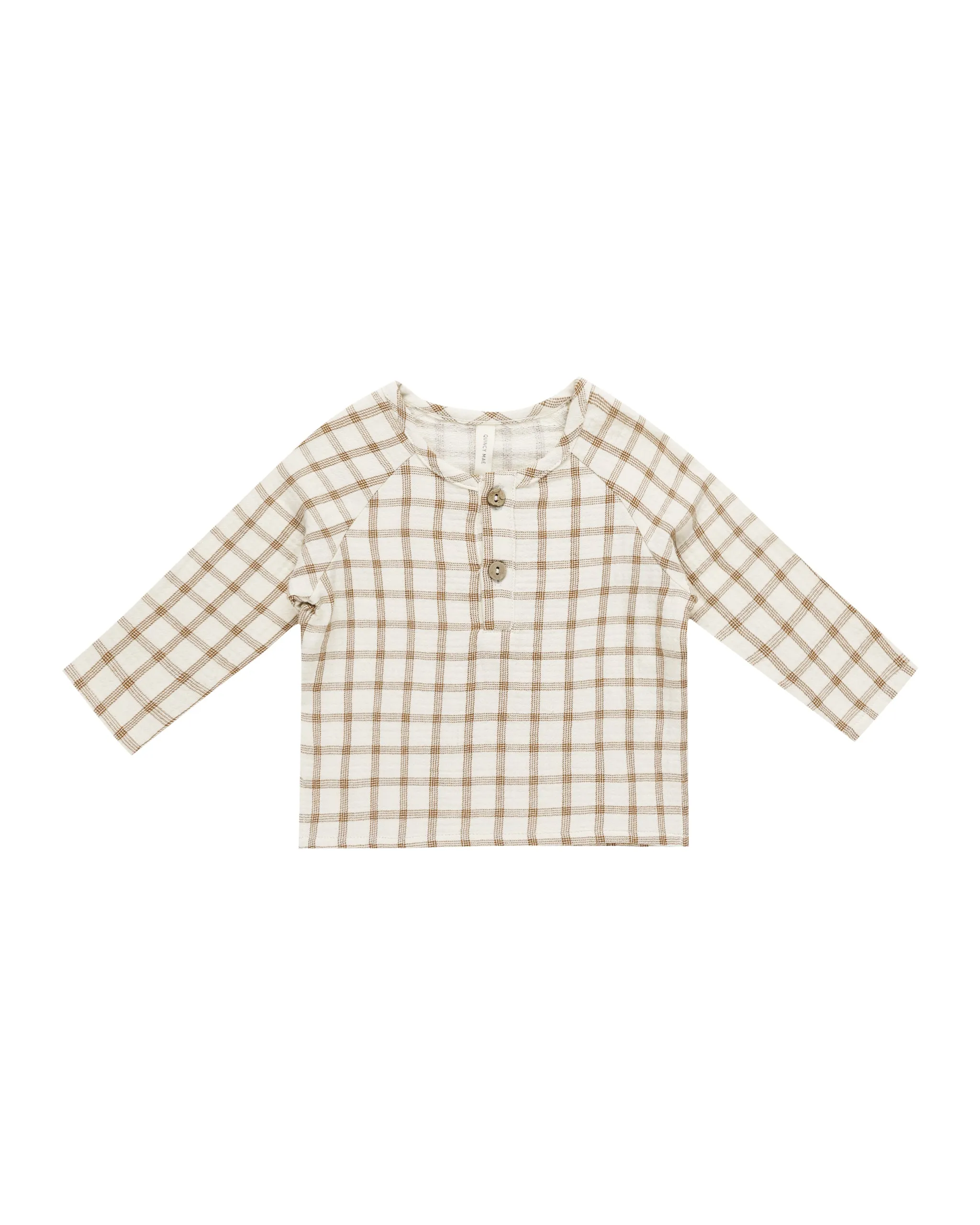 Zion shirt || Cinnamon Plaid