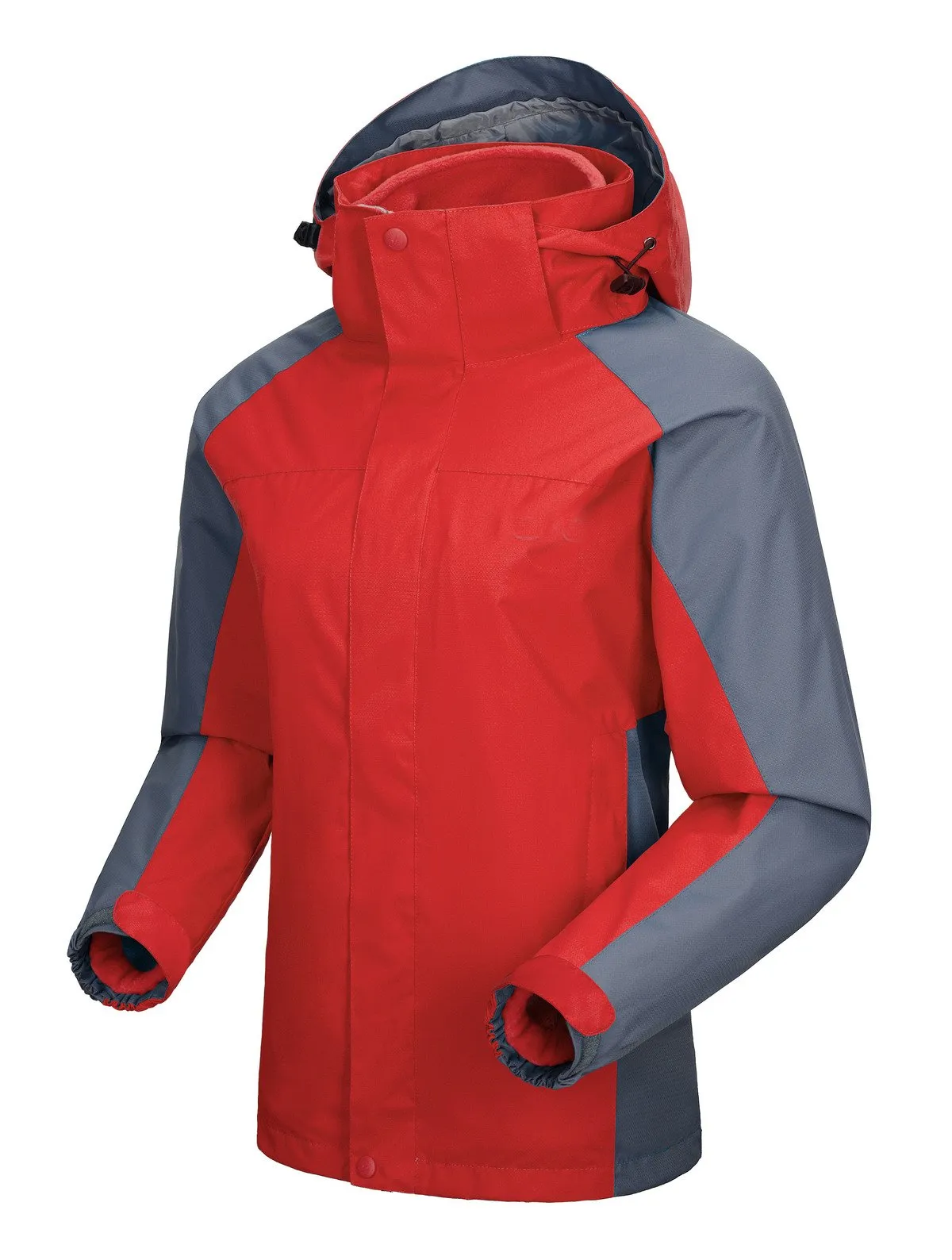 Zippered Long-Sleeved Waterproof Jacket For Men And Women