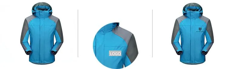Zippered Long-Sleeved Waterproof Jacket For Men And Women