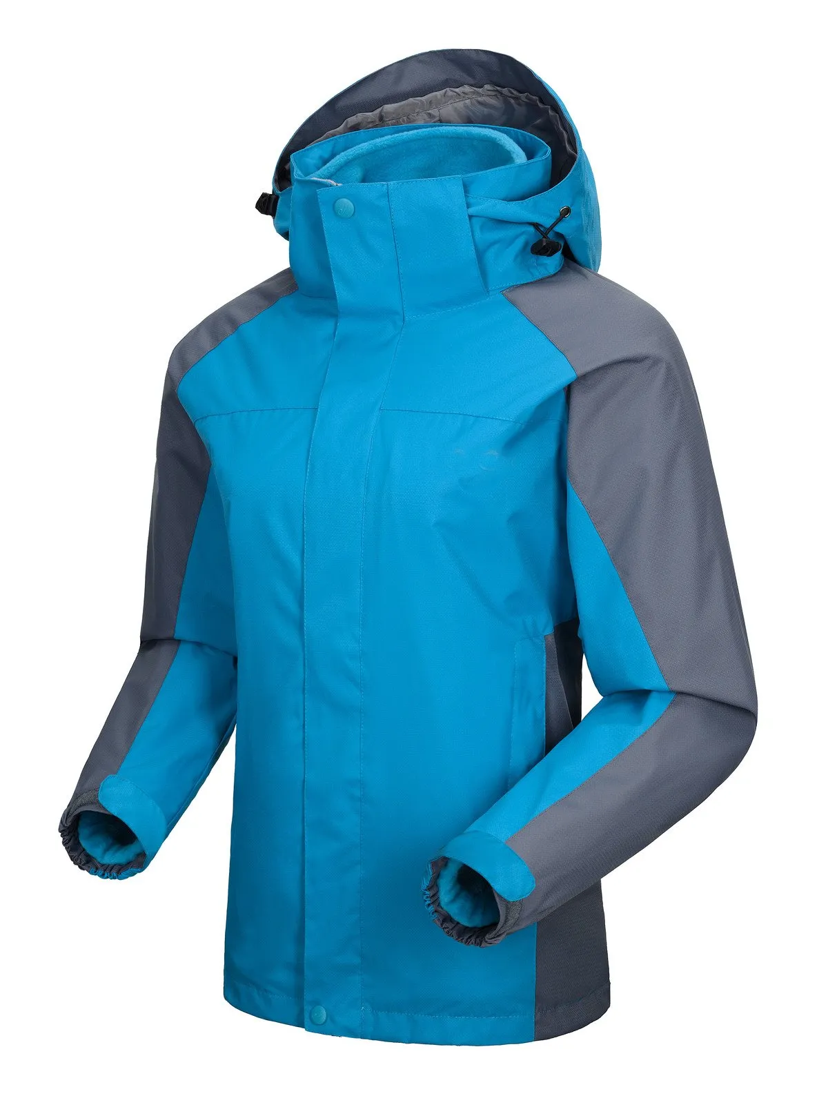 Zippered Long-Sleeved Waterproof Jacket For Men And Women