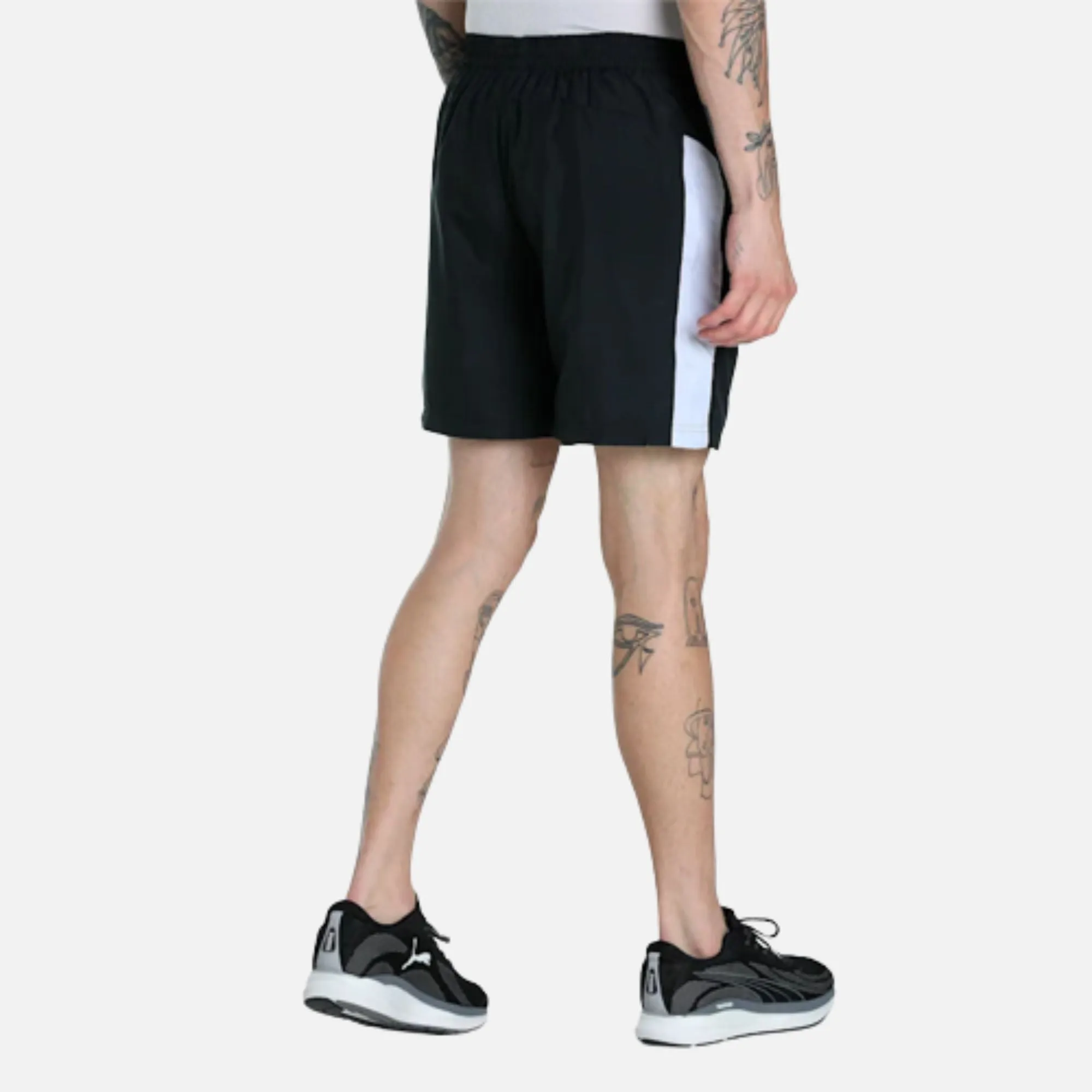 Zippered Woven Shorts